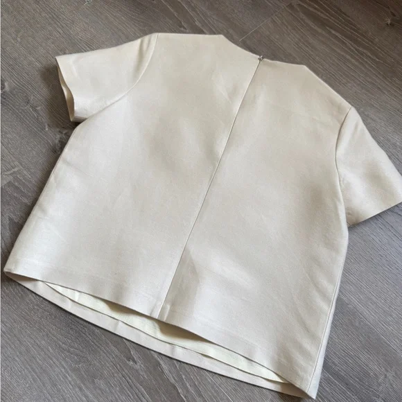 C. Wonder Cream Embellished Blouse - Picture 10 of 10